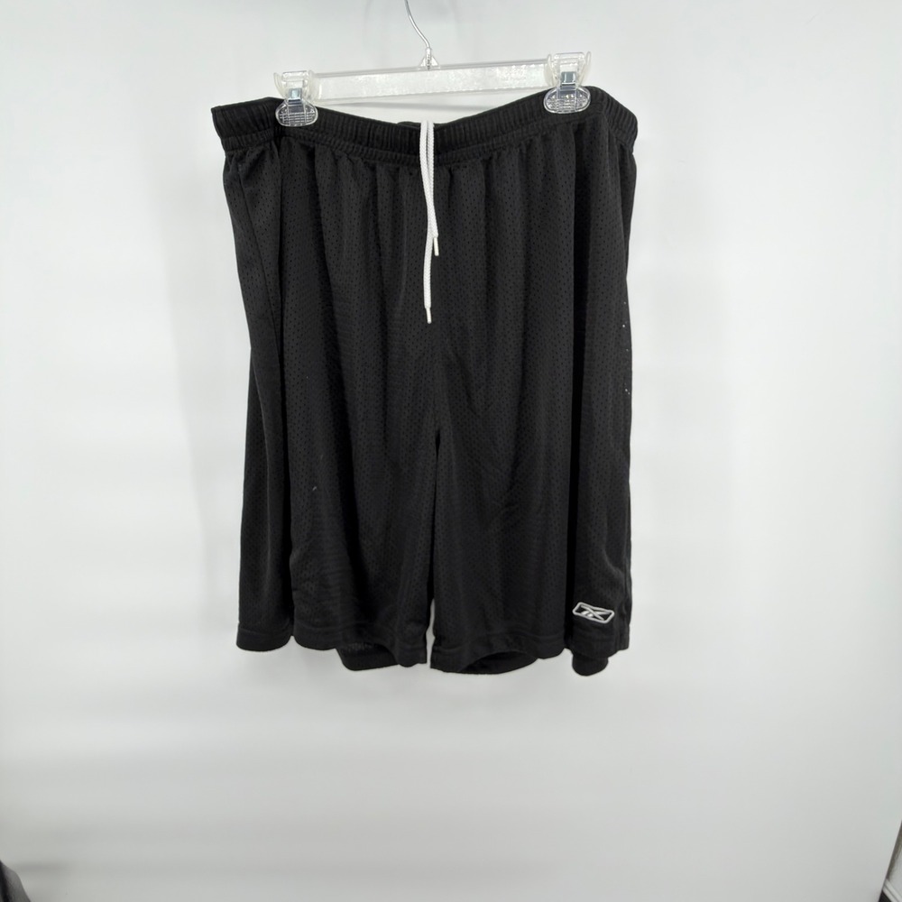 Vintage 90s Reebok Mens 3XL Black Heavy Mesh Basketball Athletic Shorts Canada